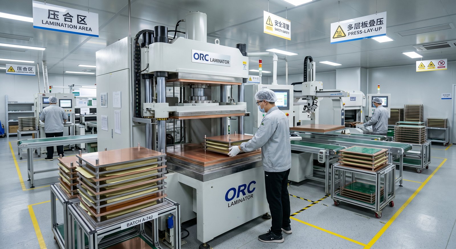 PCB production workshop