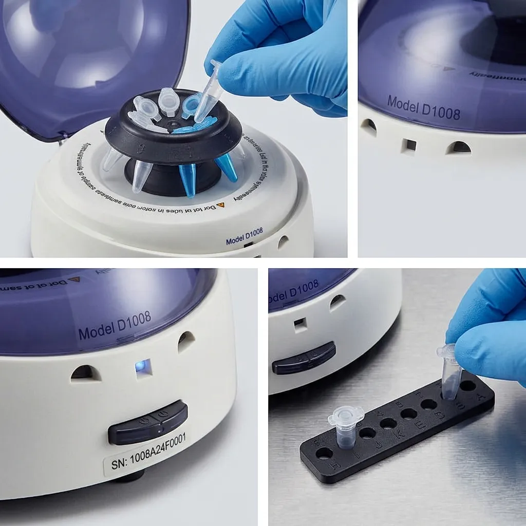 Mini Low Speed Centrifuge D-1008