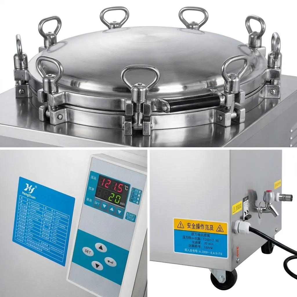 Portable Pressure Steam Sterilizer YX-18HDD / YX-24HDD