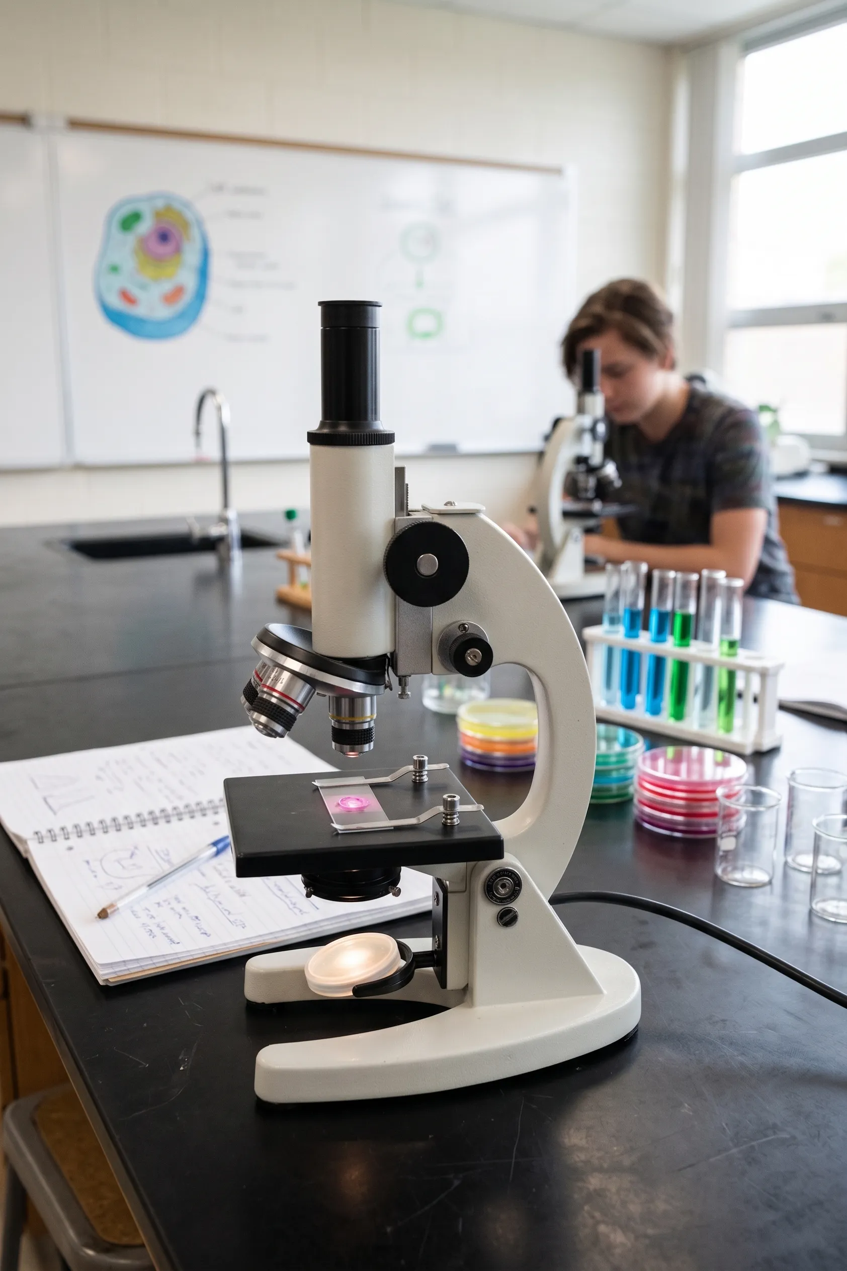 Biological Singular Microscope XSP-02