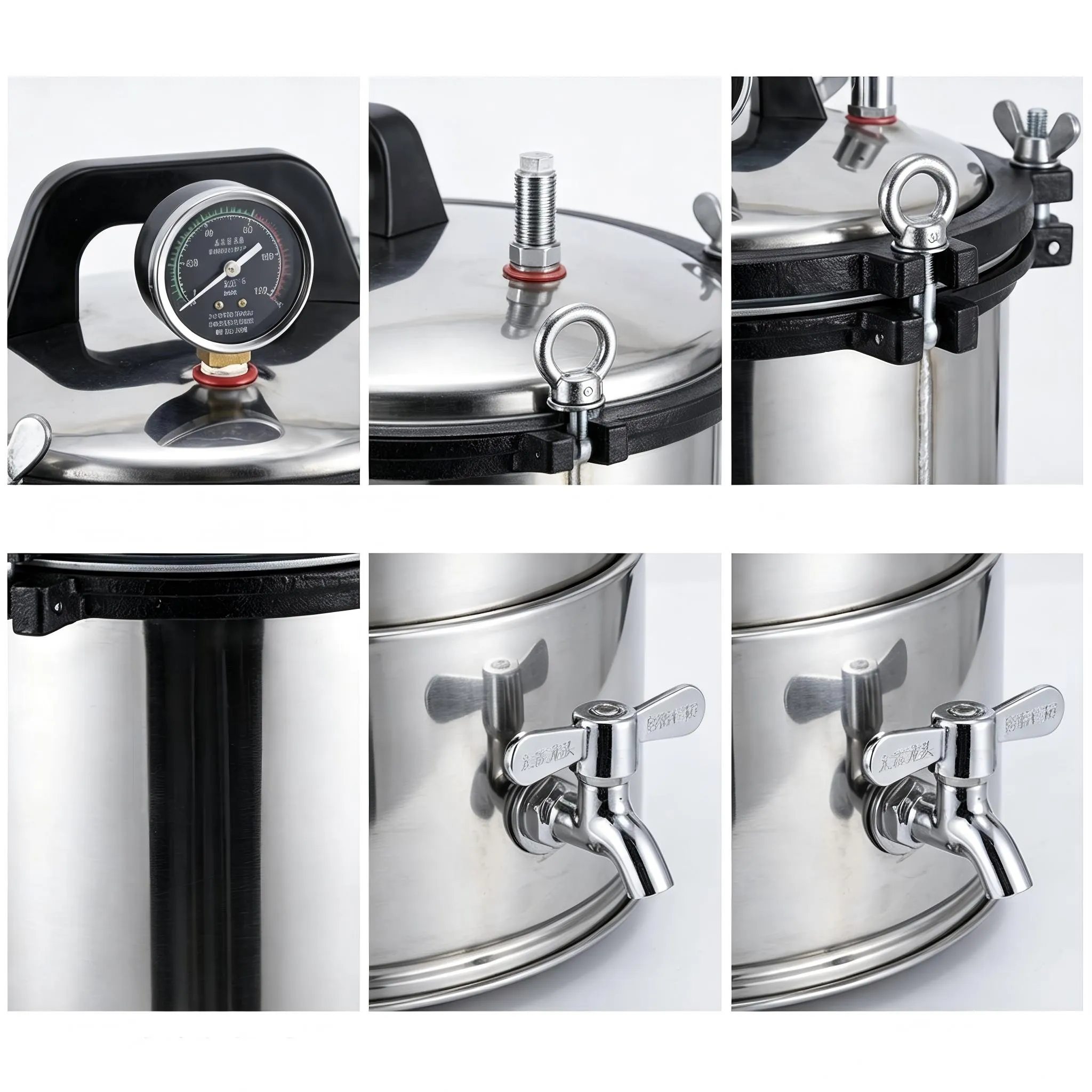 Portable Stainless Steel Sterilizer YX-18LM / YX-24LM